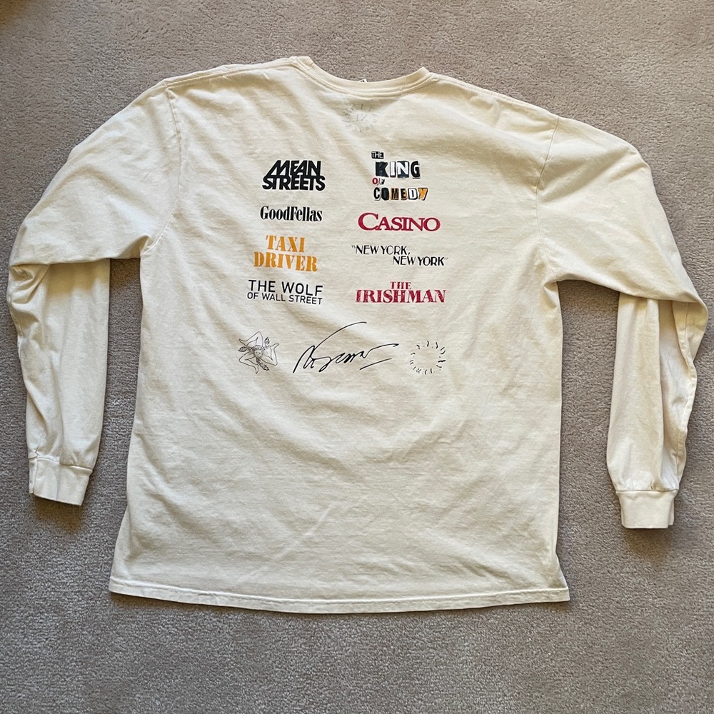 andafterthat “A Martin Scorsese Picture” Long Sleeve Tee